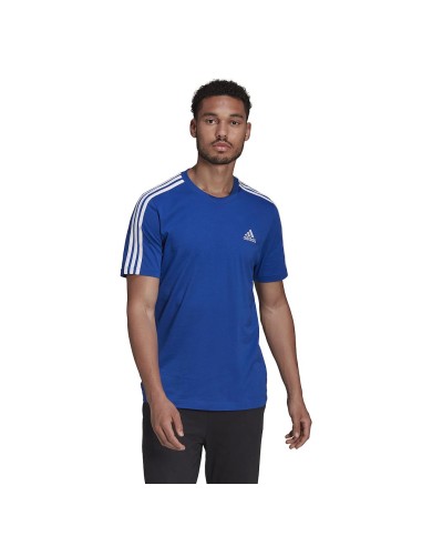 Camiseta Adidas Essentials Azul 