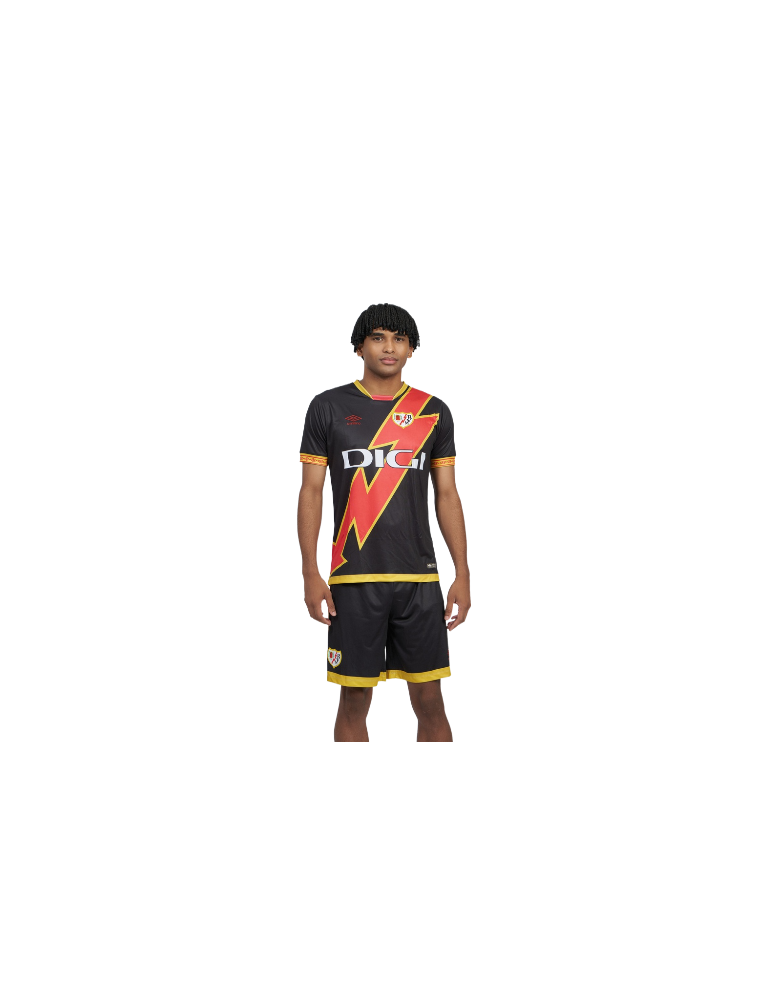 Camiseta Rayo Vallecano Away 23-24 Jersey Umbro Junior Negro