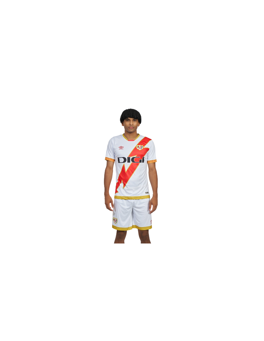 Camiseta Rayo Vallecano Home/23 Jersey Umbro Junior Blanco