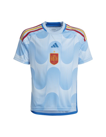 Camiseta Adidas Niño España 2da 22/23 Azul