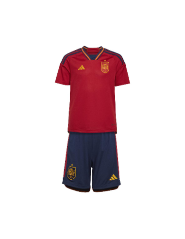 Conjunto España 22/23 Adidas Niño Roja