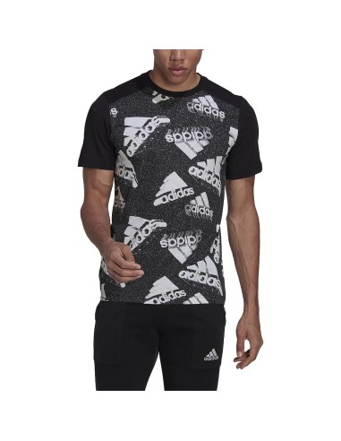 Camiseta Adidas Sportwear Negra