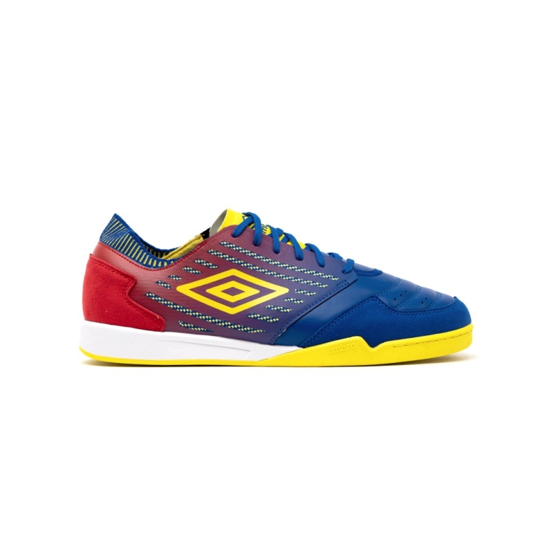 Zapatilla de Futbol Sala Umbro Chaleira II PRO Deep Surf / Golden Kiwi / Toreador