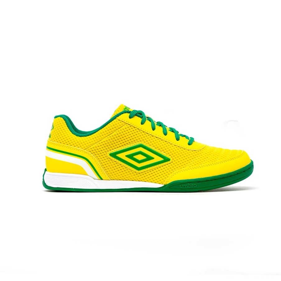 Zapatilla de Futbol Sala Umbro Futsal Street V Golden Kiwi / Fern Green / White