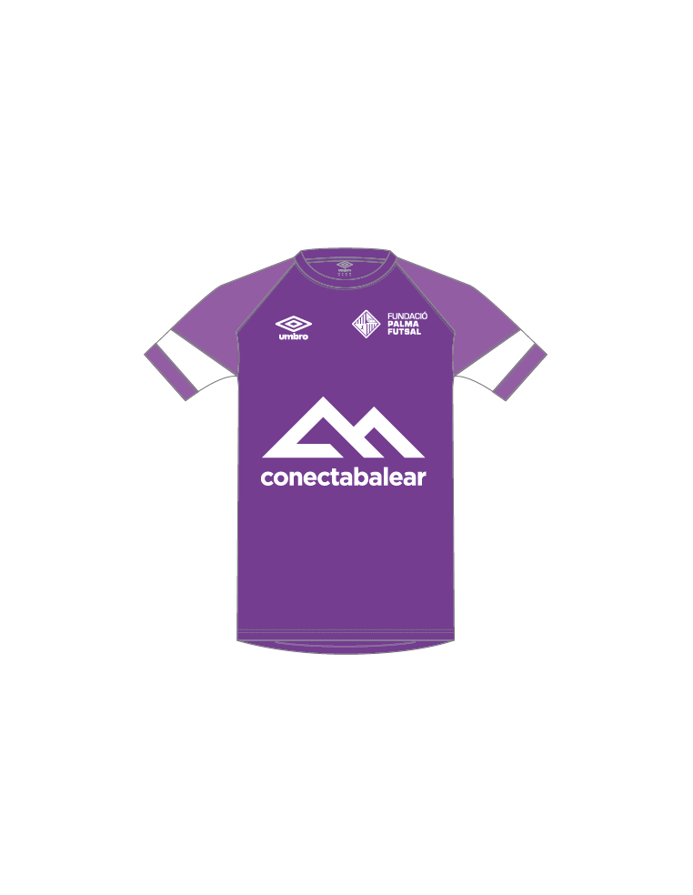 camiseta umbro hombre fundacion palma futsal morada