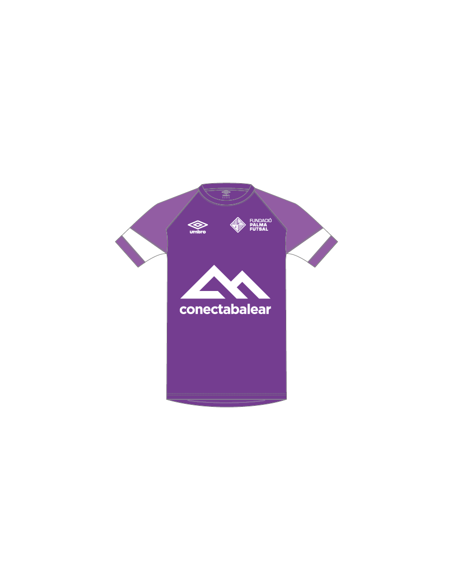 camiseta umbro hombre fundacion palma futsal morada