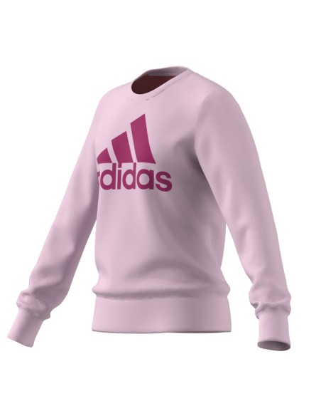 Sudadera Essencial  Adidas Junior Rosa