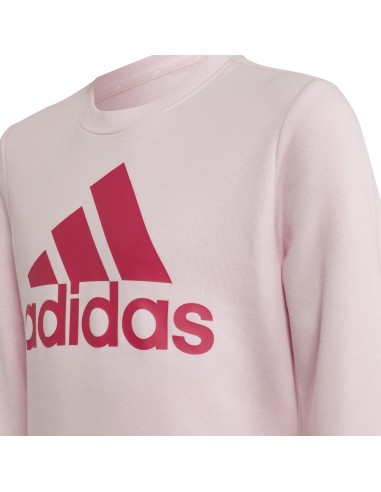 Sudadera Essencial  Adidas Junior Rosa