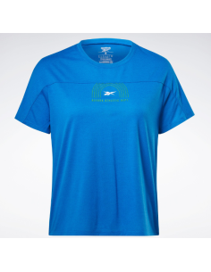 Camiseta Reebok Mujer Supremium Azul 2