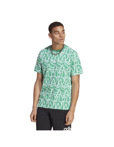 Camiseta Adidas Script Verde