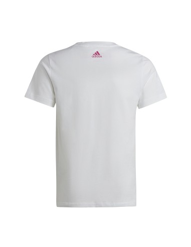 Camiseta Adidas Niña Lin Blanca