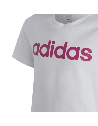 Camiseta Adidas Niña Lin Blanca