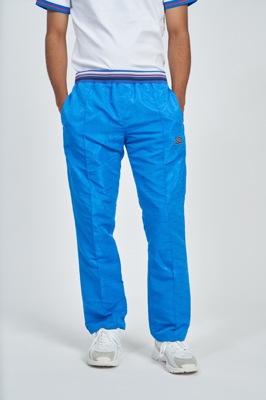 pantalon umbro hombre monogram straight leg azul