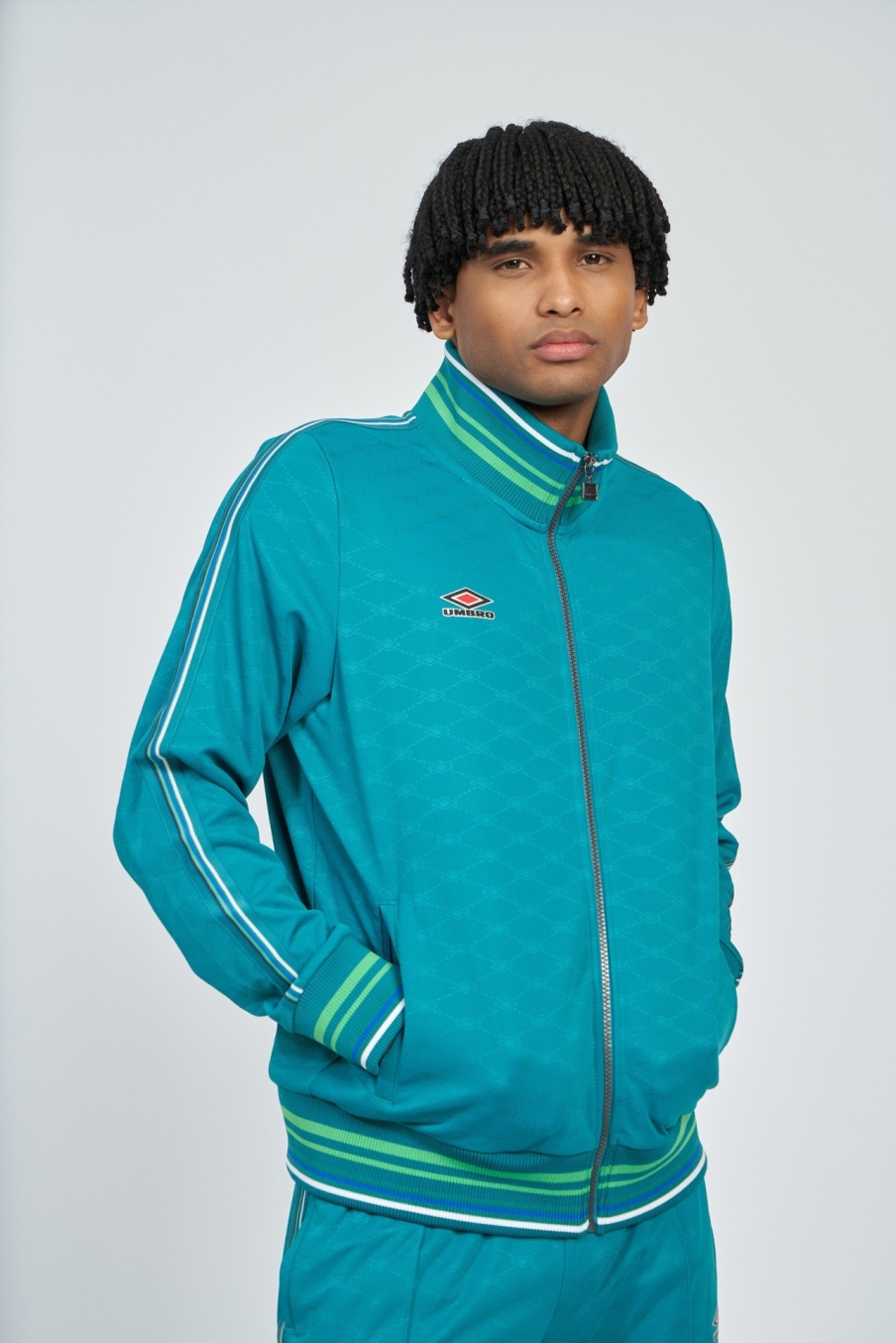 chaqueta umbro hombre anthem verde