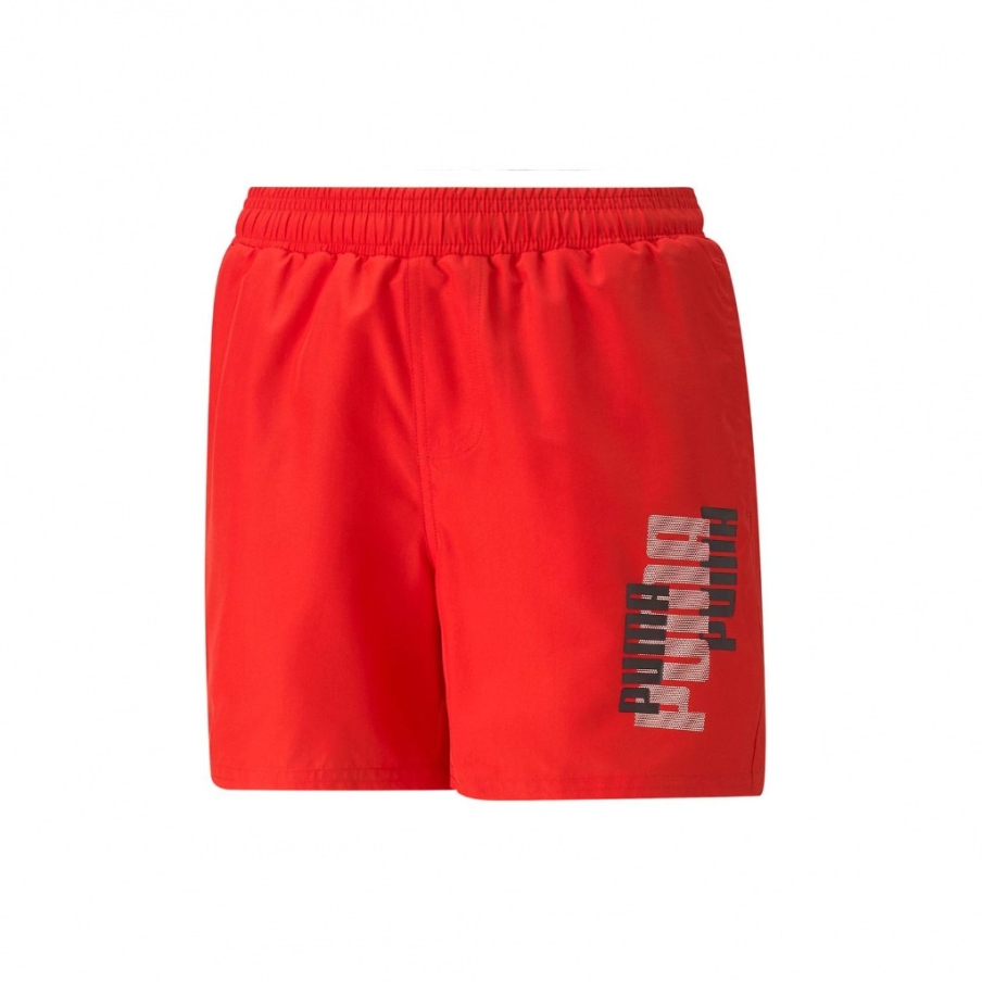 Short Logolab Puma Junior Rojo