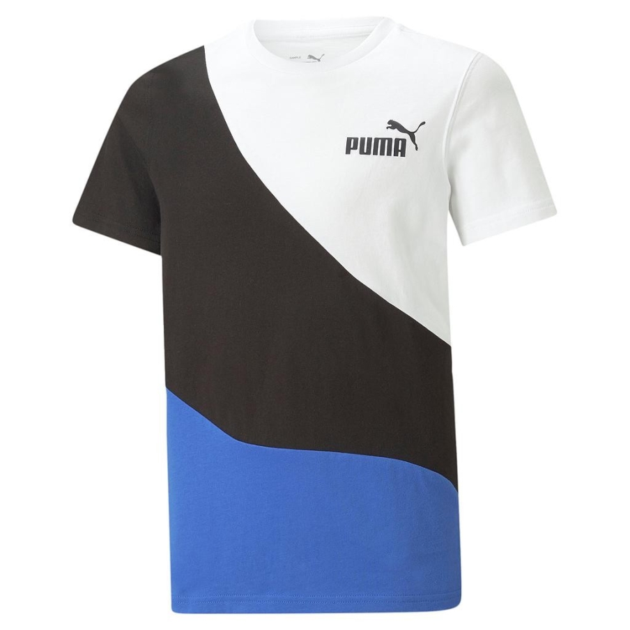 Camiseta Power Puma Junior Blanca