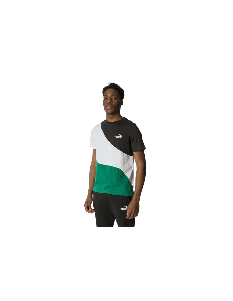 Camiseta Power Puma Junior Negra