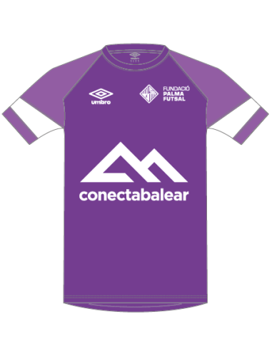 camiseta umbro hombre fundacion palma futsal morada