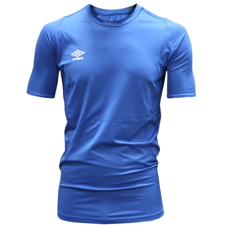 Camiseta Térmica Deportiva Core Crew Azul