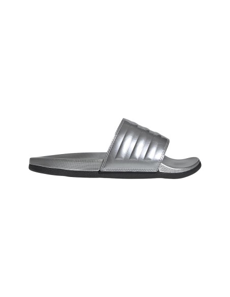 Chanclas Adidas Mujer Adilette Comfort Gris