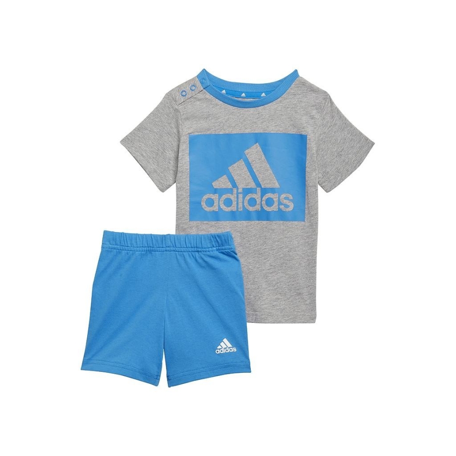 Conjunto Badge Of Sports Adidas Junior Gris