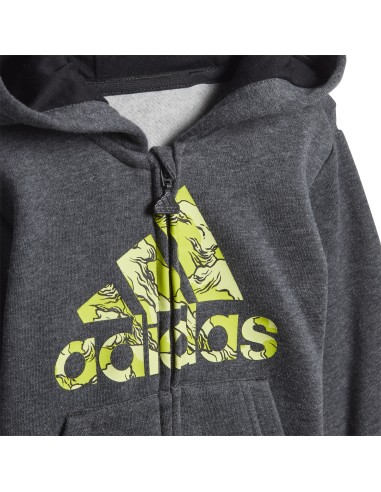 I Logo Fz Hd Fl Adidas Junior Gris
