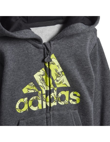 I Logo Fz Hd Fl Adidas Junior Gris