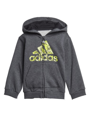 I Logo Fz Hd Fl Adidas Junior Gris