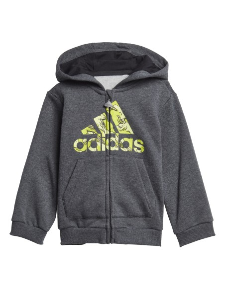 I Logo Fz Hd Fl Adidas Junior Gris