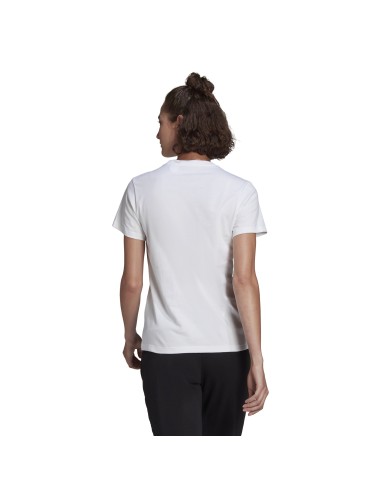 Camiseta Adidas Mujer Essentials Blanca