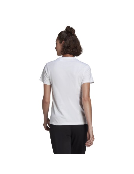 Camiseta Adidas Mujer Essentials Blanca