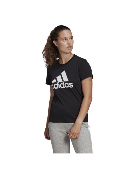 Camiseta Adidas Mujer Essentials Negra