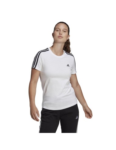 Camiseta Adidas Mujer Essentials Blanca