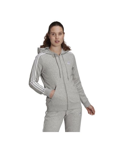 Chaqueta Adidas Mujer Essentials Gris