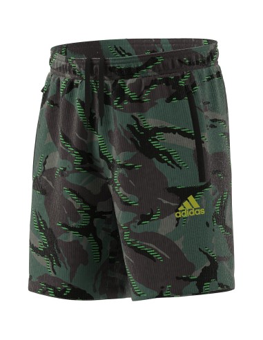 ADIDAS MEN D2M CAMO SHORT