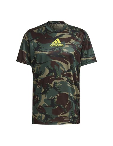 Camiseta Adidas Essentials Camo