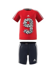 Conjunto Performance Adidas Junior Rojo