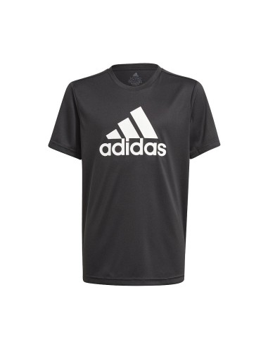 Camiseta Badge Of Sport Adidas Junior Negra