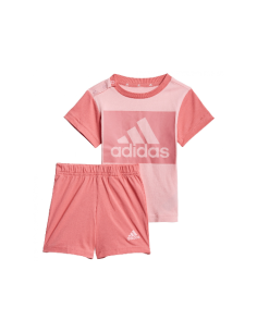 Coonjunto Essentials Adidas Junior Rosa