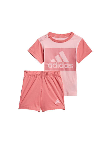 Coonjunto Essentials Adidas Junior Rosa