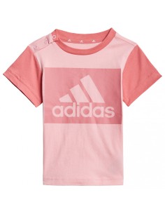Coonjunto Essentials Adidas Junior Rosa 2