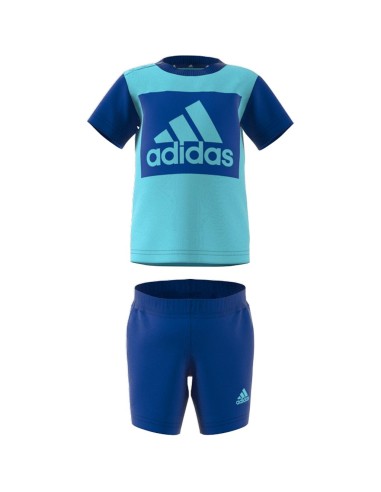 Conjunto Essentials Adidas Niño Azul