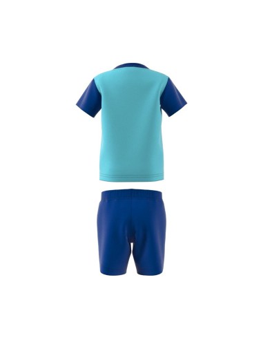 Conjunto Essentials Adidas Niño Azul
