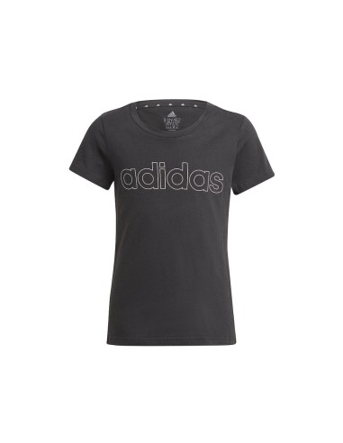 Camiseta Essentials Adidas Junior Negra