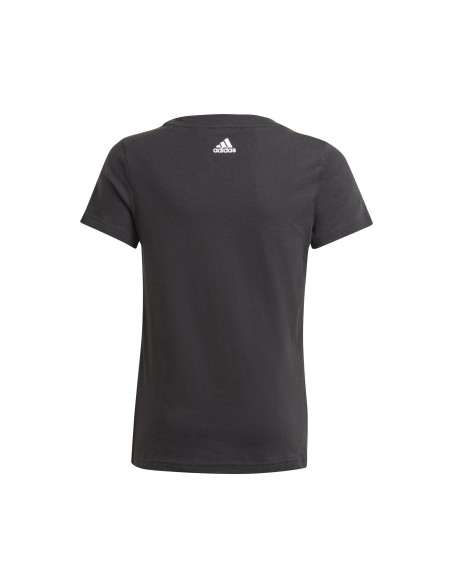 Camiseta Essentials Adidas Junior Negra