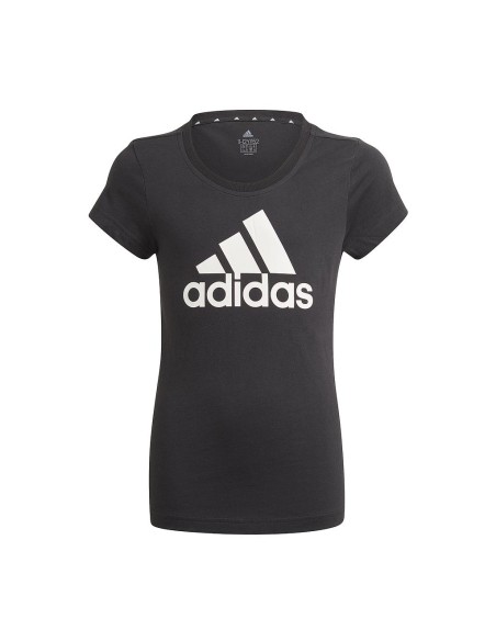 Camiseta Essentials Adidas Junior Negro