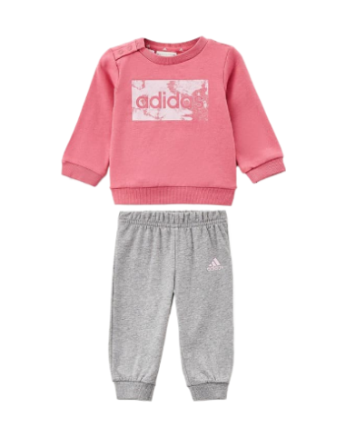 Chándal Essentials Adidas Junior Rosa