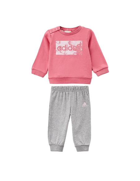 Chándal Essentials Adidas Junior Rosa