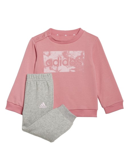 Chándal Essentials Adidas Junior Rosa