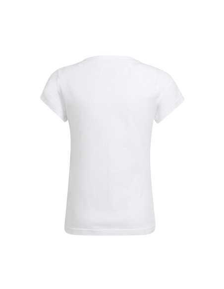 Camiseta Essentials Adidas Junior Blanco